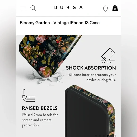 Burga iPhone (not pro) 13 Case - Picture 10 of 10